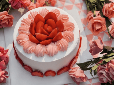 Bánh Kem Tặng Nữ Hannie 12