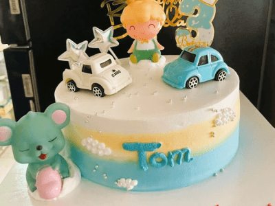 Bánh Kem Tặng Bé Trai Hannie 18