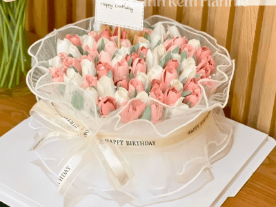 Bánh Kem Hoa Tulip