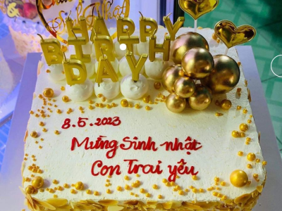 Bánh Kem Tặng Nam Hannie 3