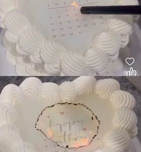 bánh kem đốt cháy 1