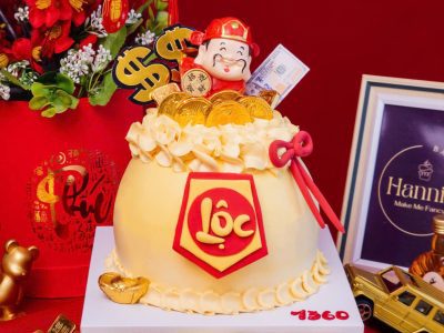 Bánh kem khai trương - Bánh kem vía thần tài 2