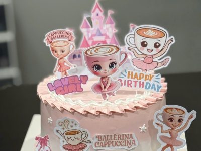Bánh cappucina hồng