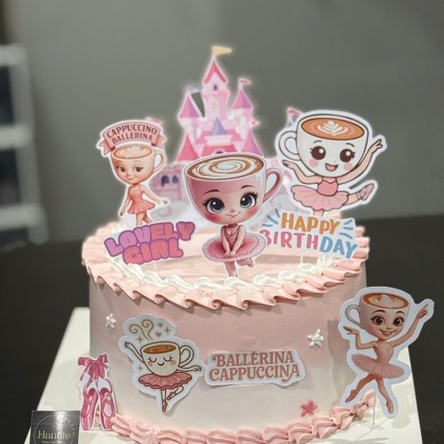 Bánh cappucina hồng