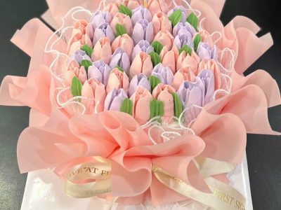 Bánh tulip 2 lớp