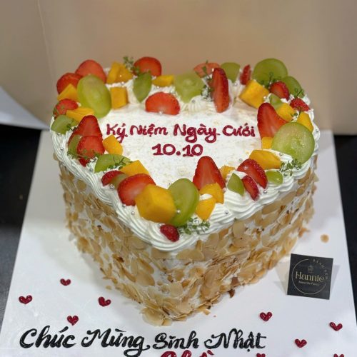 Bánh bắp trang trí trái cây