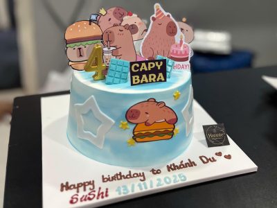 Bánh in hình Capybara
