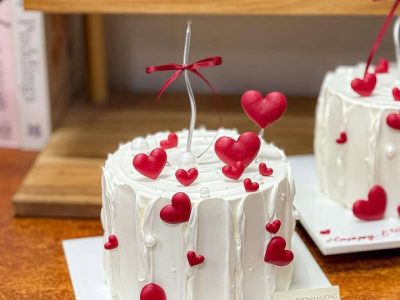 Bánh kẹo tim fondant