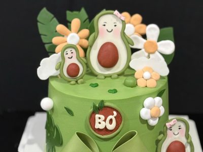 Bánh nặn trái bơ dễ thương