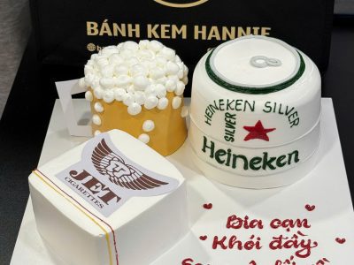 Bánh bia, gói thuốc