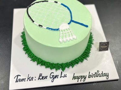 Bánh vẽ cầu lông