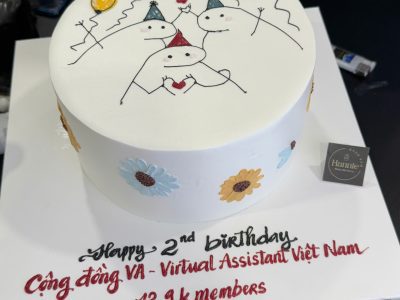 “Party Friends Cake”