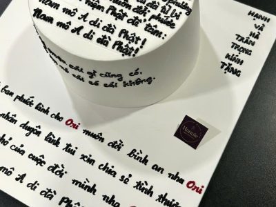 Bánh ghi quá trời chữ