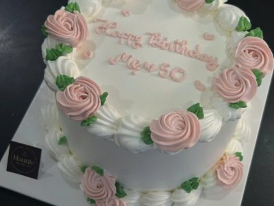 Bánh bắt hoa tặng mẹ