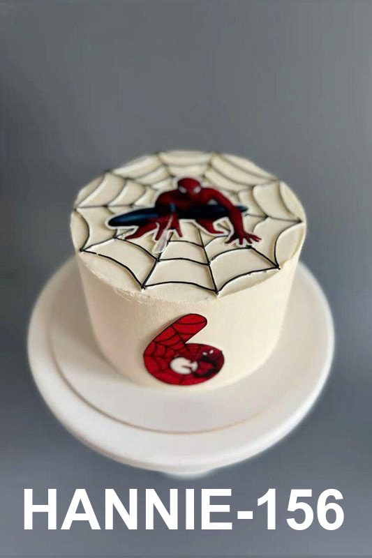 Bánh vẽ spider man HANNIE-156 Hannie