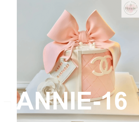 Bánh kem Chanel hồng nơ sang trọng, món quà 8/3 độc đáo Hannie