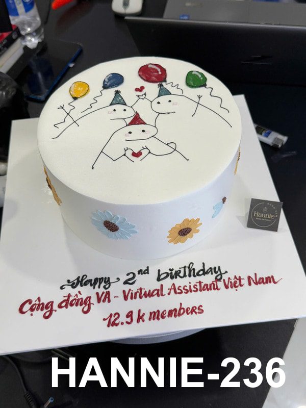 “Party Friends Cake” HANNIE-236 Hannie