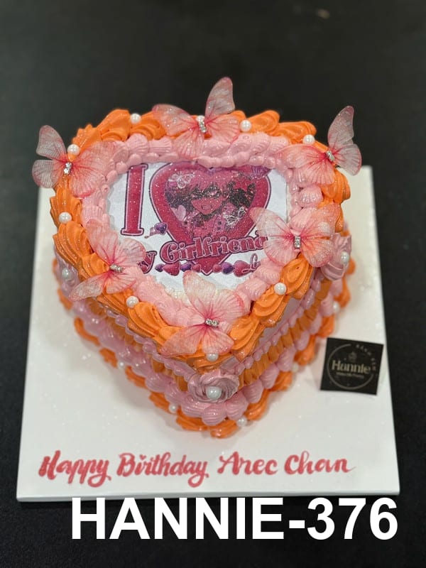 Bánh in hình bướm xịt nhiều nhũ HANNIE-376 Hannie
