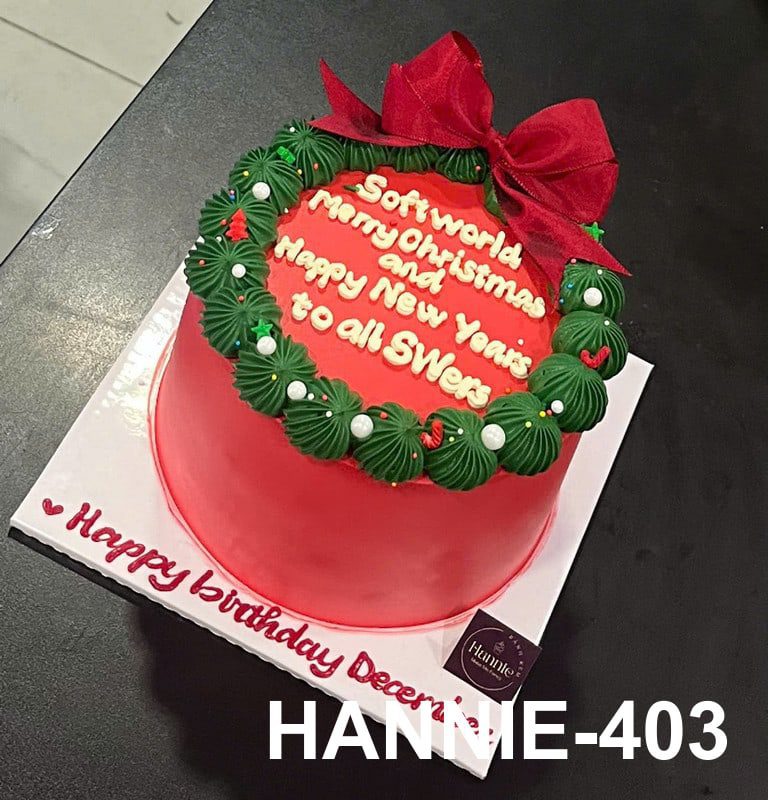 Bánh noel 1 HANNIE-403 Hannie