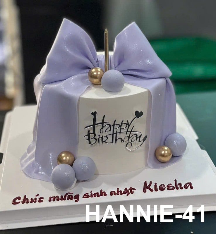 Nơ tím HANNIE-41 Hannie