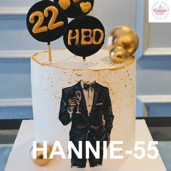 Bánh kem socola quý ông đẳng cấp dành cho cha Hannie
