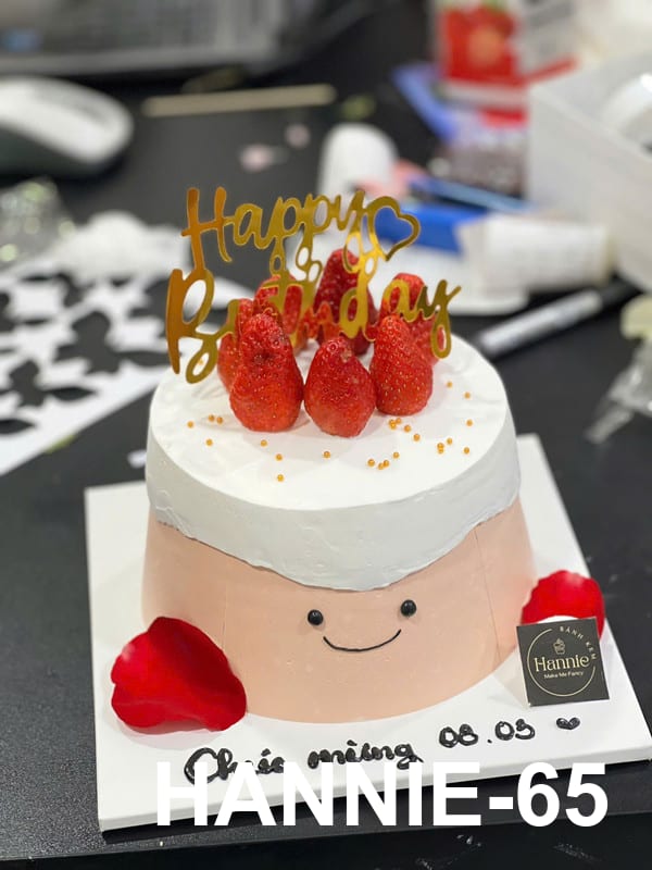 Bánh kem trái cây Hannie tươi mát, lựa chọn hoàn hảo cho tháng 4.