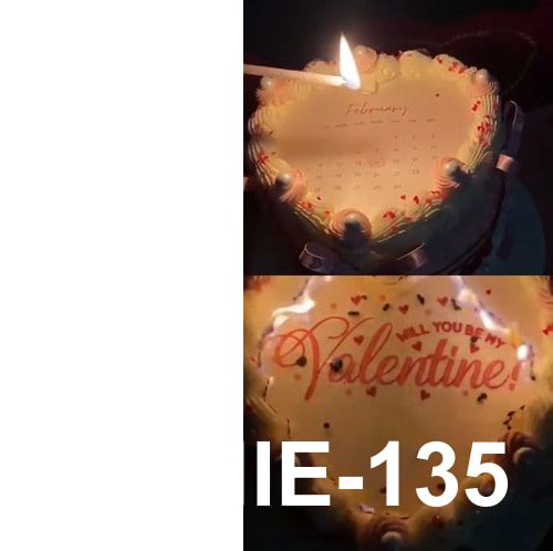 Bánh Fire cake HANNIE-135 Hannie