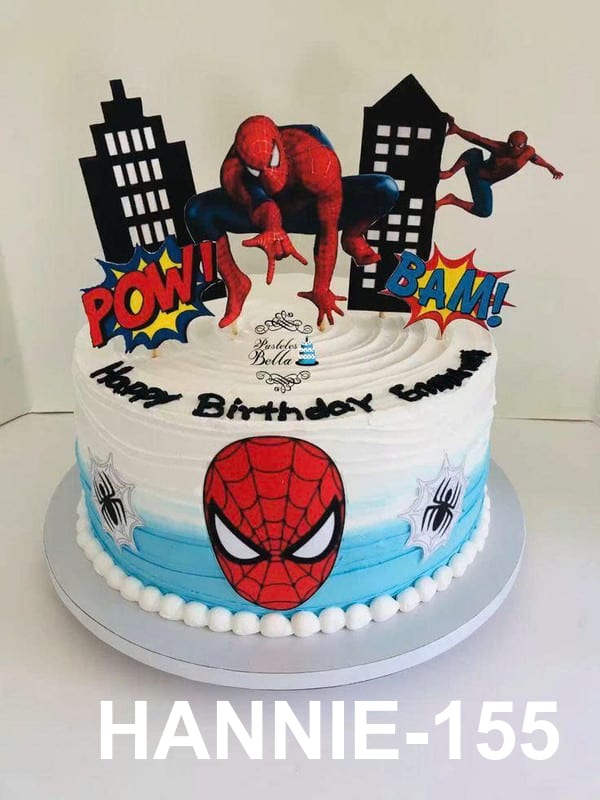 Bánh vẽ spider man HANNIE-155 Hannie