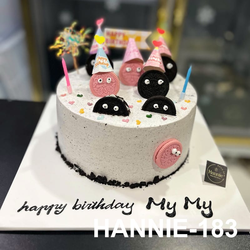 Bánh kem Oreo vui nhộn, nhiều nhân vật cho bé yêu từ Hannie
